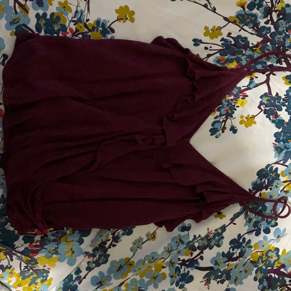 Maroon tank top from Aeropostale